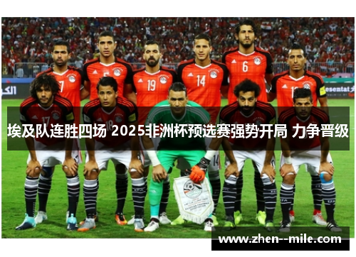埃及队连胜四场 2025非洲杯预选赛强势开局 力争晋级 埃及队连胜四场 2025非洲杯预选赛强势开局 力争晋级